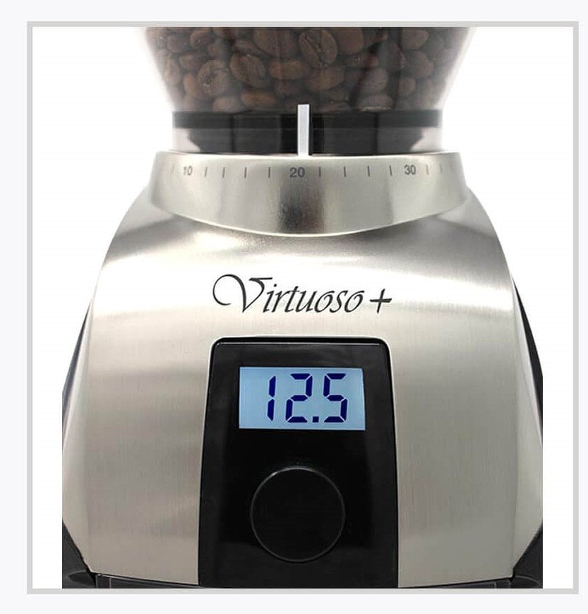 baratza-virtuoso-plus-kaffeemühle mit LCD Display