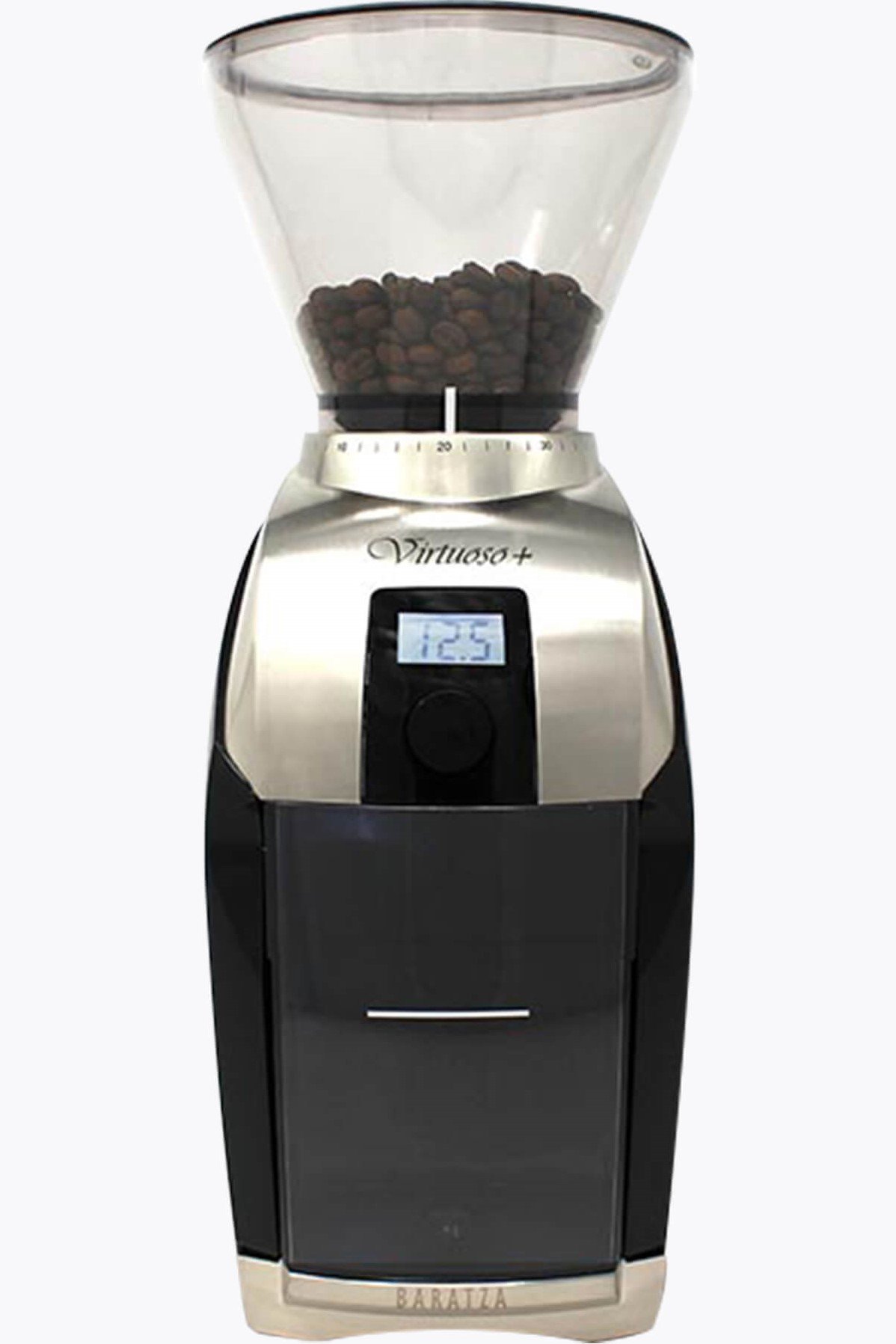 baratza-virtuoso-plus-kaffeemühle von vorne