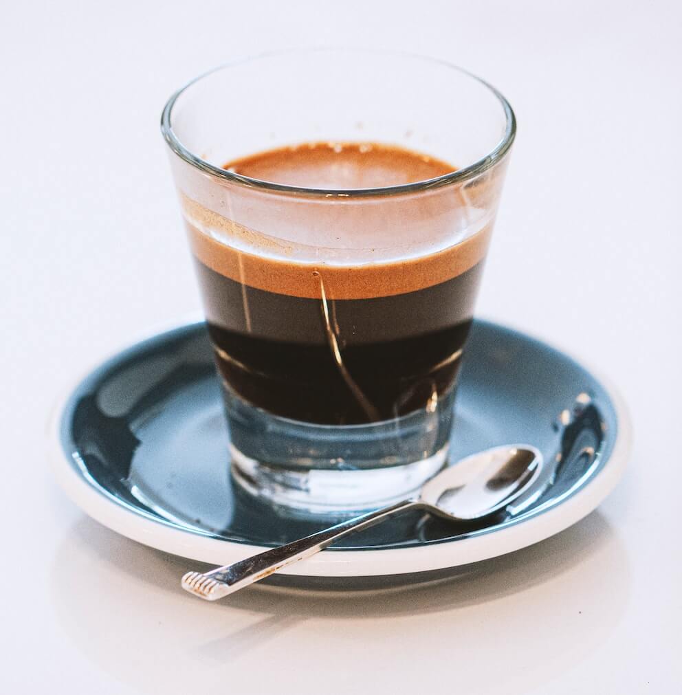 Espresso in Espressoglas