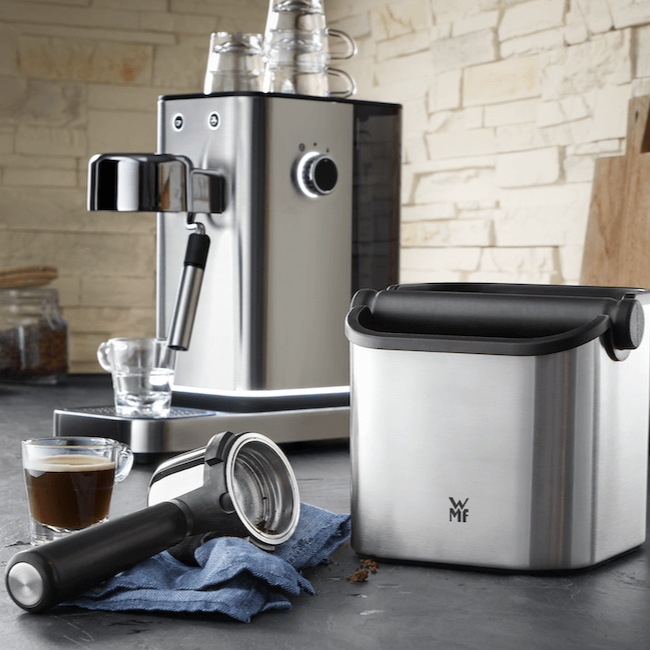 wmf espressomaschine lumero neben wmf abschlagbox